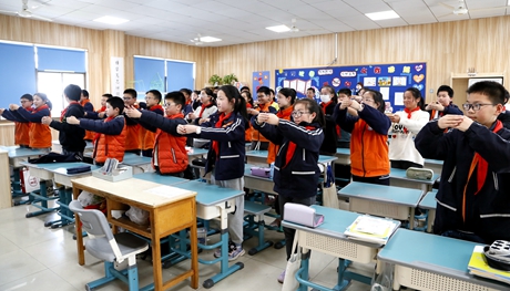 “湘湖书院”传统文化公益课堂走进北干小学